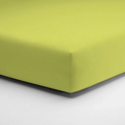 Schlafgut Prostěradlo Jersey kiwi elastan 140x200-160x220x30