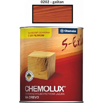Chemolux S 1025 extra 2,5 l gaštan