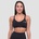 GymBeam Спортен сутиен Essence String Black XS