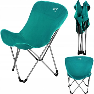 Skládací křeslo NILS Camp NC3051 zelené