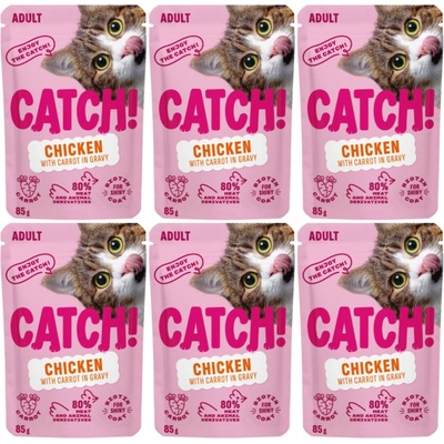 CATCH Kuře s mrkví v omáčce 6 x 85 g