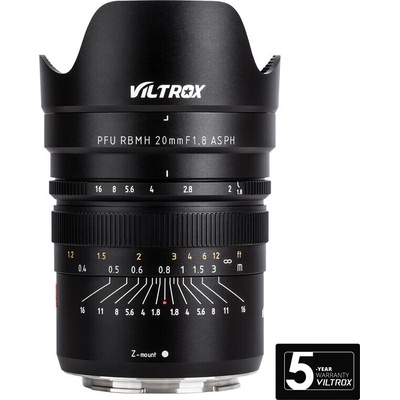 Viltrox MF 20mm F1.8 ASPH Nikon Z