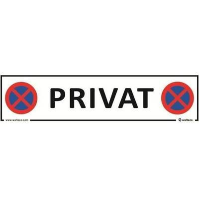 Kunststoff - Privat, Materiál plast, formát 400x100 mm, K přišroubování