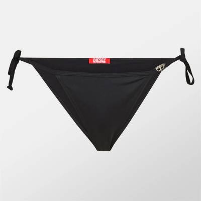 Diesel Бикини DIESEL Women's Tie Side Bikini Bottoms - Black
