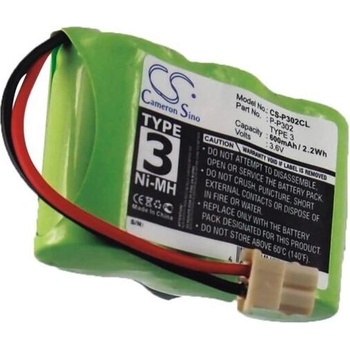 Cameron Sino Батерия за телефон 3* 1/2АА 3.6V NiMH 600mAh GPT279 KX-A36A Cameron Sino (CS-P302CL)