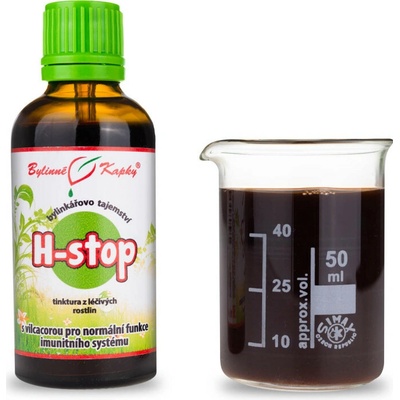 Bylinné kapky H-stop predtým Herpestop Bylinné kvapky tinktúra 50 ml