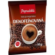 Popradská Mletá káva Dekofeínovaná 50 g