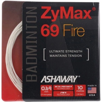 Ashaway ZyMax 69 Fire 10m