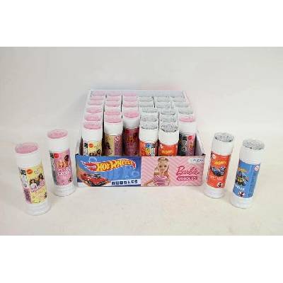 John bublifuk Barbie nebo Hot Wheels 55 ml