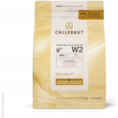 Callebaut Biela čokoláda 2,5kg