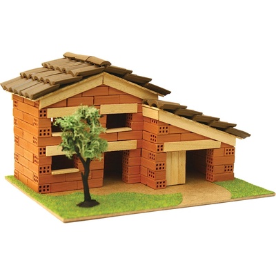 DOMUS Къща с истински тухли, комплект за начинаещи 8 (40118)