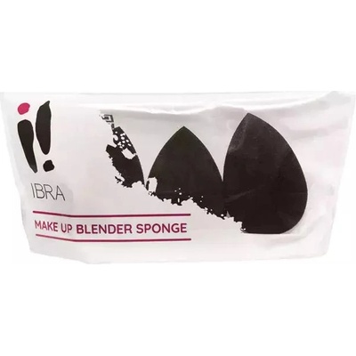 Ibra Makeup Sada hubiek na make-up Trio Black 3 ks