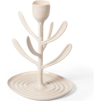 BabyOno Odkapávač univerzální na láhve a příslušenství Tulip Beige Baby ono