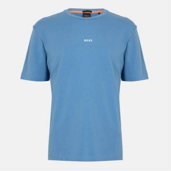 Boss Тениска Boss Men's Oversized T-Shirt - Open Blue