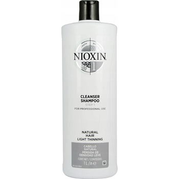 Nioxin Nioxin New System 1 Cleanser Shampoo 1000 ml