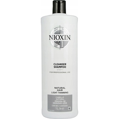 Nioxin Nioxin New System 1 Cleanser Shampoo 1000 ml
