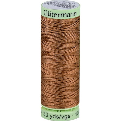 Polyesterové nitě Gütermann Jeans návin 30 m, střední, 139 béžová