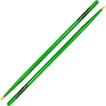 Zildjian 5A Acorn Wood Neon Green Палки за барабани (5ACWDGG)