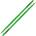 Zildjian 5A Acorn Wood Neon Green Палки за барабани (5ACWDGG)