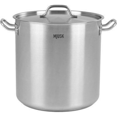 MJUSK Hrniec s objemom 36,6 l a priemerom 360 mm s vekom z nehrdzavejúcej ocele 23636