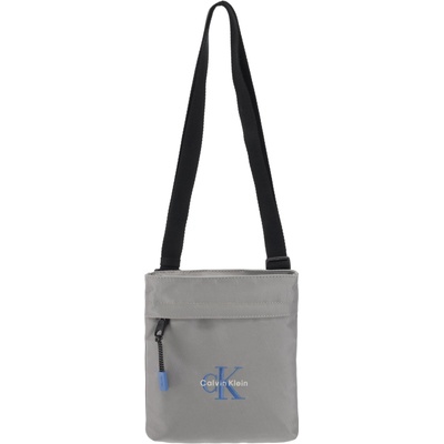 Calvin Klein BOLD FLATPACK Sivá Čierna