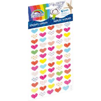 Стикери релефни Fiorello GR-NP145 сърца (GR-NP145)