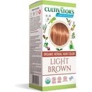 Cultivator Bio přírodní farba na vlasy 6 Světle hnědá 100 g