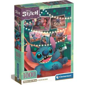 Clementoni Puzzle 1000 Pcs Disney Stitch (39793)