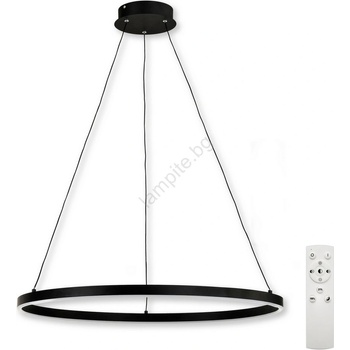 Image 1 of Top Light - LED Димируем пендел LED/30W/230V черен + дистанционно управление (TP1732)