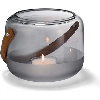 Philippi Голям стъклен свещник philippi от серия marlon