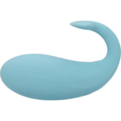 Leopard Whale - умен акумулаторен вибро яйцe (син)