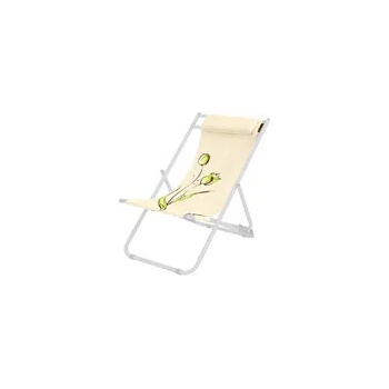 Image 1 of Horecano Hg-Стол плажен 3 позиционен (20289) flower 7 БЕЖОВ (019514)