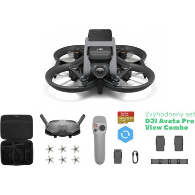 DJI Avata Pro-View Combo (DJI Goggles 2) + DJI Care 2 roky + Fly More Kit + SanDisk 64GB + Kufřík