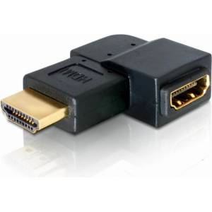 Delock 65077 HDMI M/F адаптер, конвертор 90 (65077)