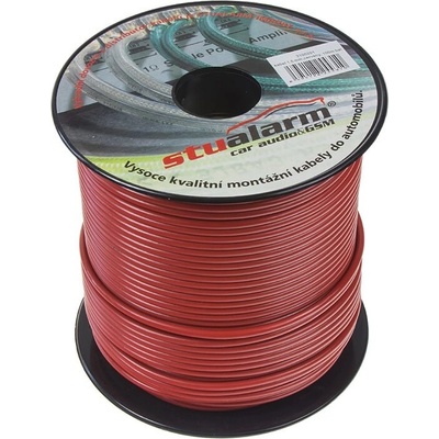 Kabel 1,5 mm, červený, 100 m bal