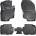 Umbrella Гумени стелки umbrella за mitsubishi outlander phev(plug-in hybrid) third generation 2013-2019 (8682578002253)