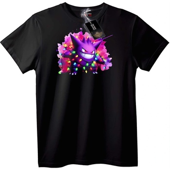 NOONEBRAND Тениска Gengar Светлинно Шоу - XL, White