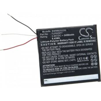 VHBW Батерия за Alcatel 1T, 2450 mAh (888202292)