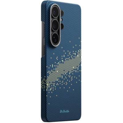 PITAKA Magsafe Калъф за Samsung S26 Ultra, Pitaka Edge StarPeak Milky Way Galaxy Case, Син (KS2605U)