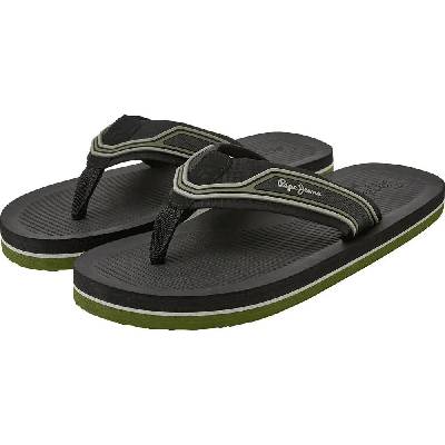 Джапанки Pepe jeans South Beach 2.0 flip flops - Black (Black)