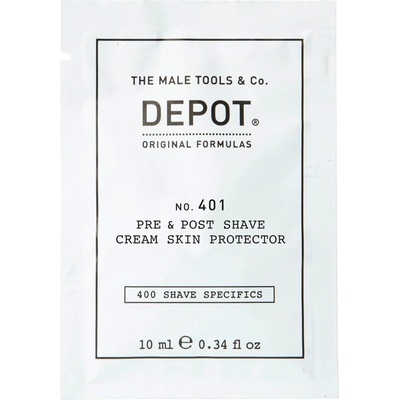 Depot 400 Shave Specifics No. 401 Успокояващ крем преди и след бръснене 10 ml