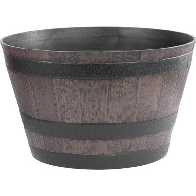 Strend Pro Woodeff Kvetináč 52x30 cm šedý efekt dreva