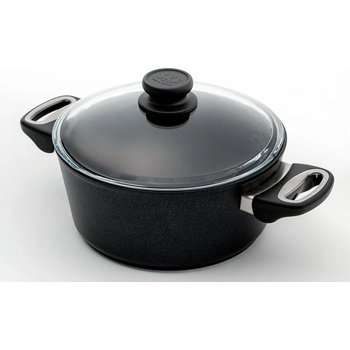 SKK Тенджера със стъклен капак индукционна - Ø 20 см (-9501)