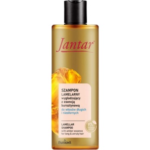 Farmona Natural Cosmetics Laboratory Изглаждащ ламеларен шампоан с Кехлибар за дълга и непокорна коса Farmona JANTAR (FAETJ980866)