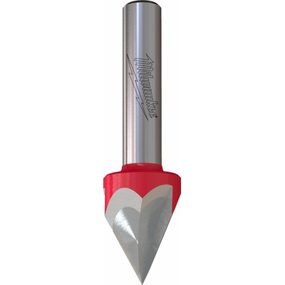 Milwaukee Jemné gravírovací V-frézy Laser Point - Rtr B. S8 Laser Point 12.7/57.2mm - 1 pc