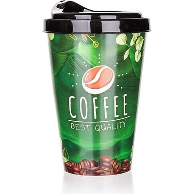 BANQUET kelímek COFFEE PH mix dekorů 400 ml