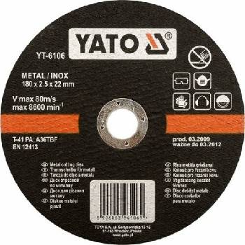Yato Kotúč 230 x 22 x 2,0 mm YT-6107