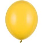Party Deco Пастелен латексов балон - медено жълто - 30 см (sb14p-009)