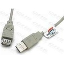 Wiretek WUCBE USB a-a, samec/samička, 1,8m