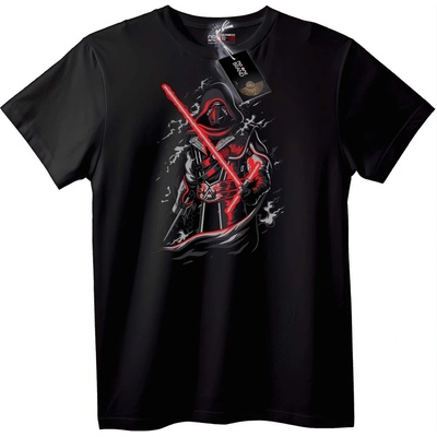 NOONEBRAND Тениска Sith воин - 2XL, Black